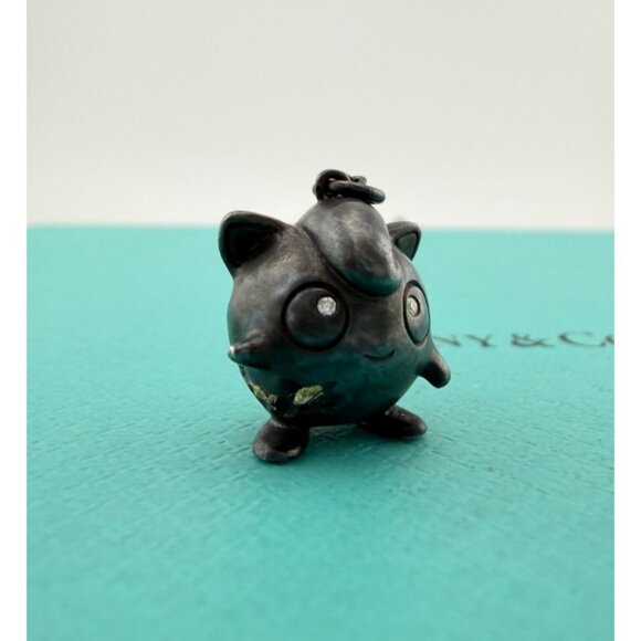 Tiffany & Co. x Arsham Studio Pokemon Jigglypuff Necklace Silver Diamond - Picture 5 of 12